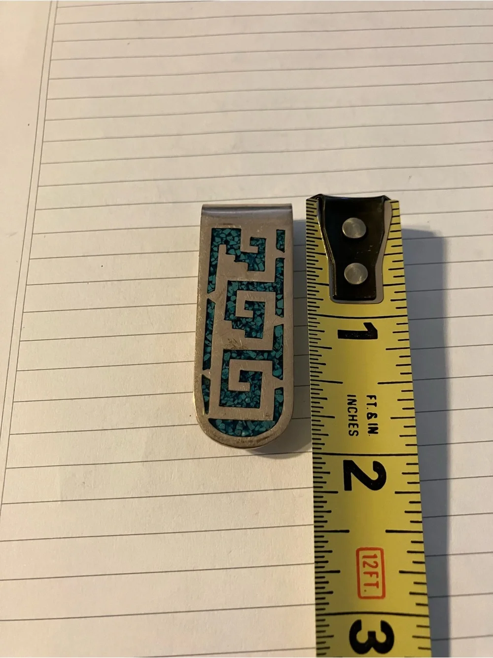 Vintage Mexico Silver Money Clip (Taxco)